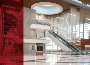 Nashville International Airport Terminal Lobby and International Arrivals Facility